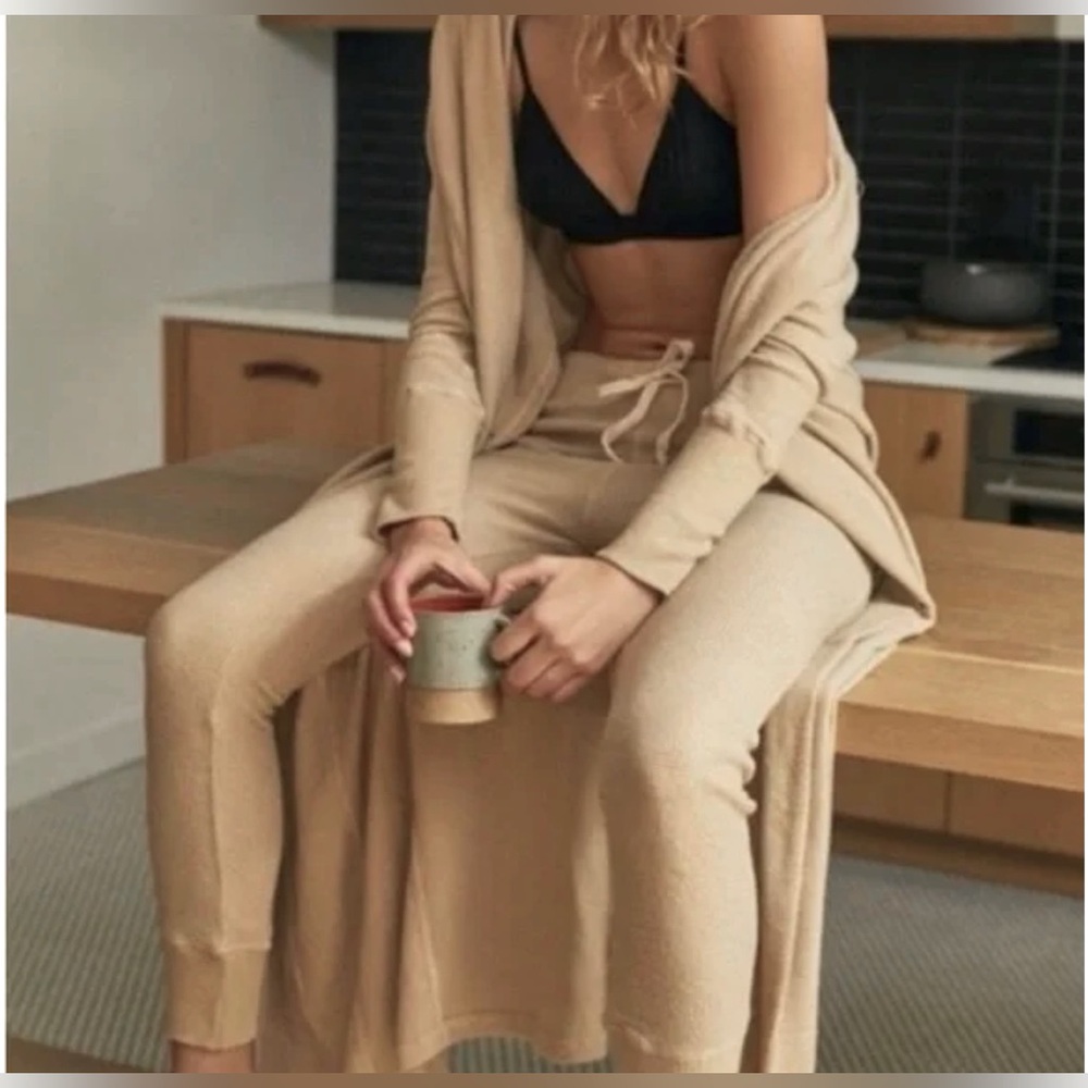 Free People Intimately Lounge Set BLUSH Size Medium NWOT